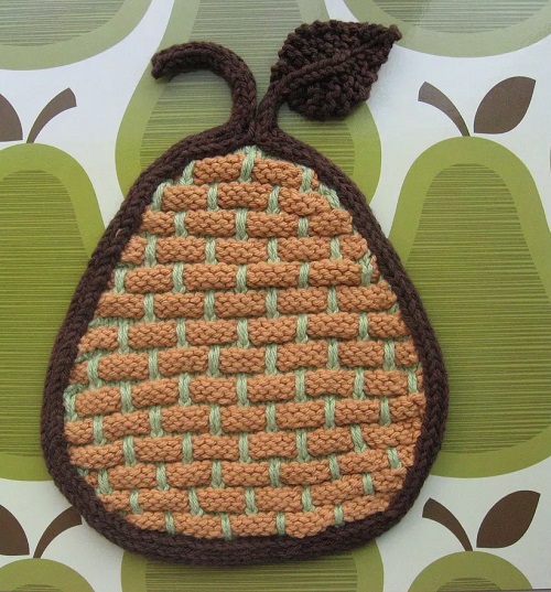 Knitted Dishcloth Free Patterns 4