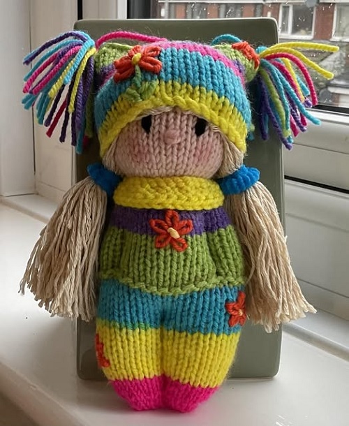 knitted doll