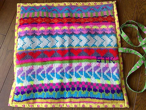 DIY knitting needle case 2