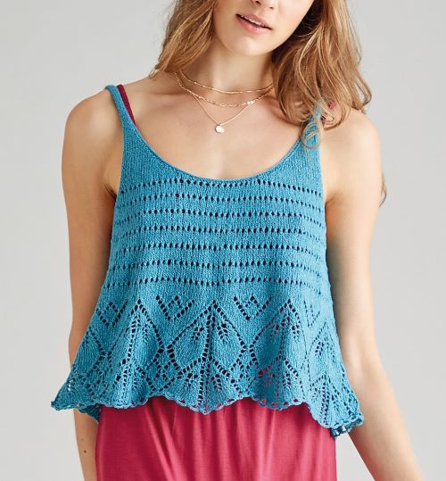 Trending Knitted blue tops 3