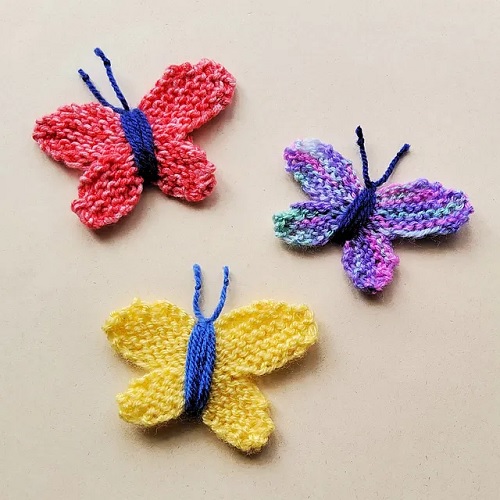 knitted-butterflies