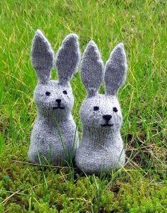 10 Knitted Rabbit Free Patterns - Knit-Knit