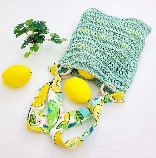 easy Market Bags Free Knitting Patterns 5