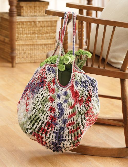 easy Market Bags Free Knitting Patterns 3