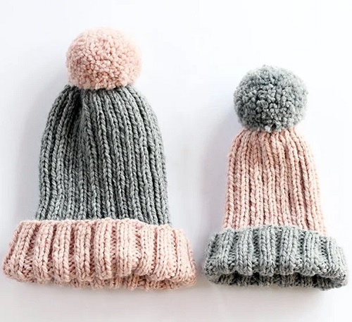 mommy-and-me-beanie-patterns