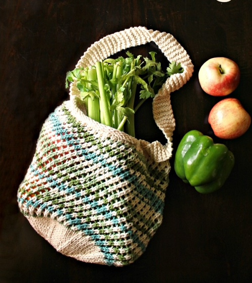 Market Bags Free Knitting Patterns 3