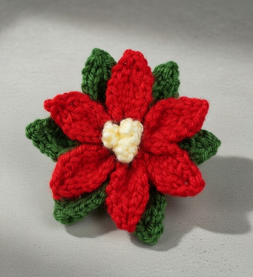 knitted-poinsettia-pattern