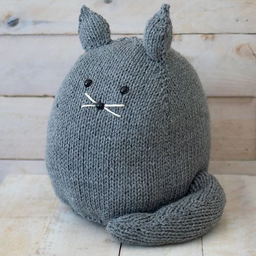 Knitted cute cat 5