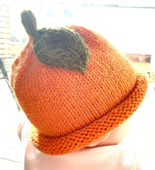knitted fruit baby hat 8