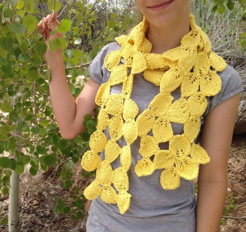 knitted garden theme patterns 1