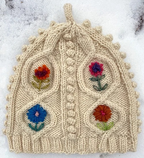 knitted garden theme 5