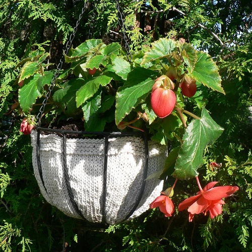 knitted garden theme patterns 5