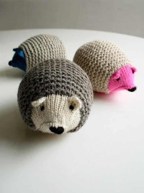 Cute Knitted hedgehog 6