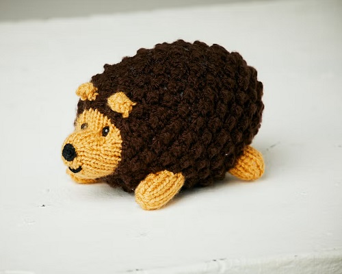 Cute Knitted hedgehog 2