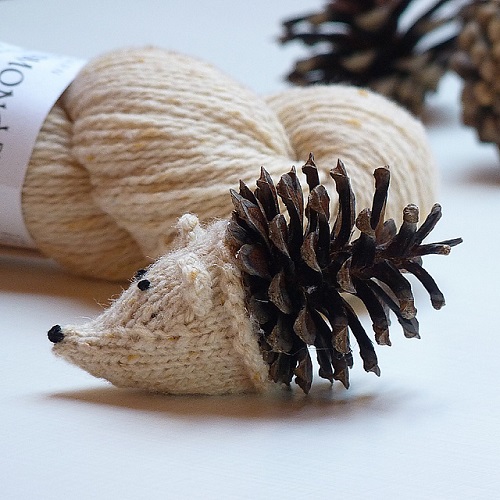 Cute Knitted hedgehog 3