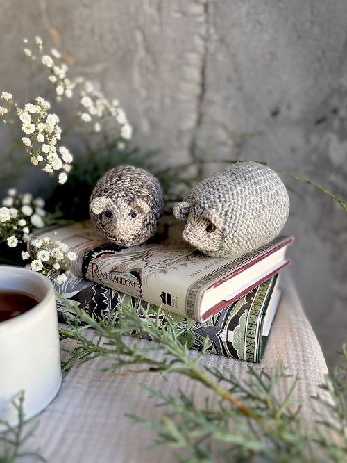 Cute Knitted hedgehog 4