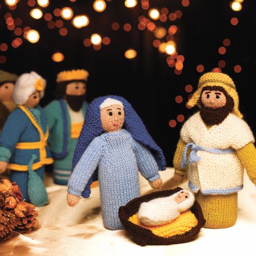 knitting nativity scene 1