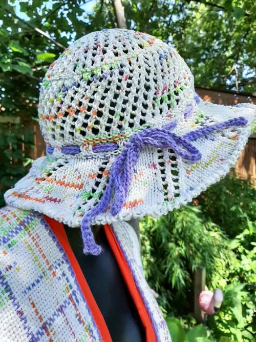 knitted sun hat 4