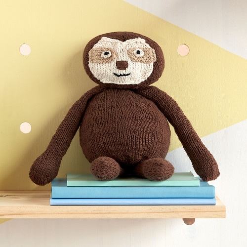 Knitted sloth 1