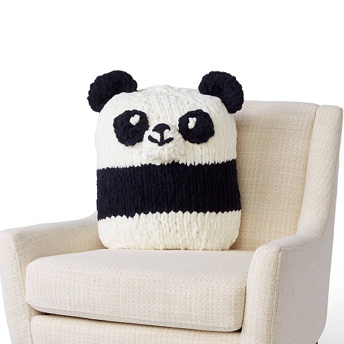 Knitted panda 6