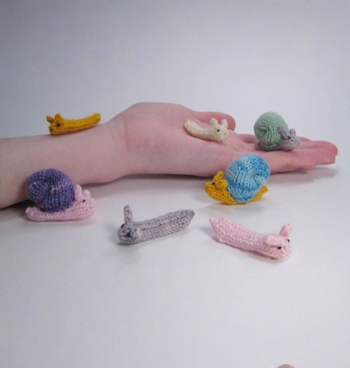Knit cute snail 2