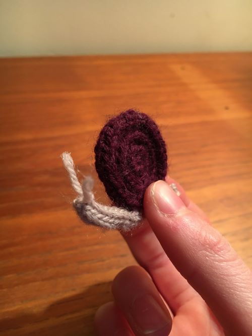 Knit cute snail 7