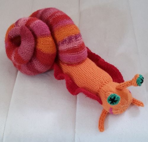 Knit cute snail 8