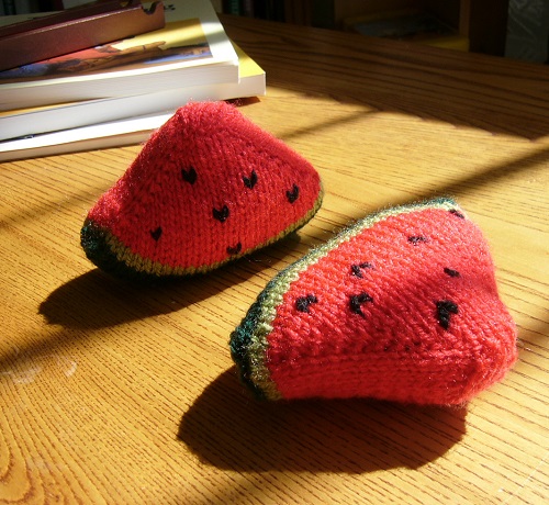 knitting Stuffed Wool Fruits Patterns 2