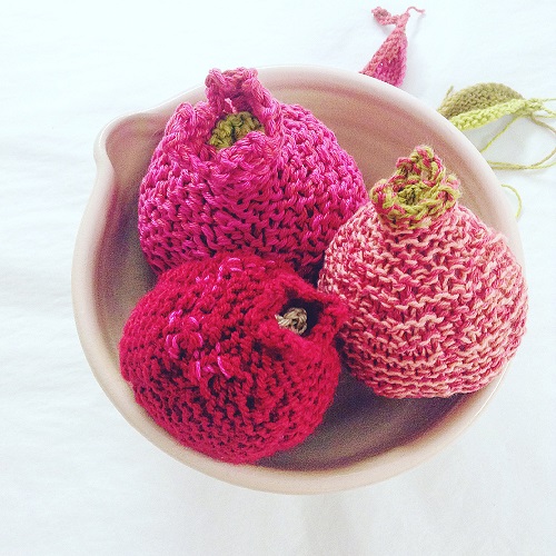 knitting Stuffed Wool Fruits Patterns 5