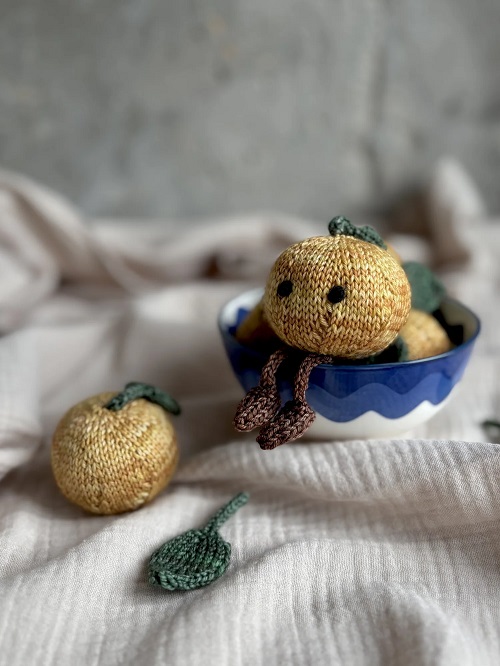 knitting Stuffed Wool Fruits Patterns 8