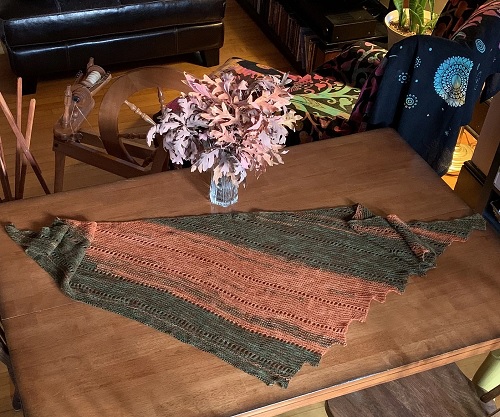 Maple Leaf Shawl