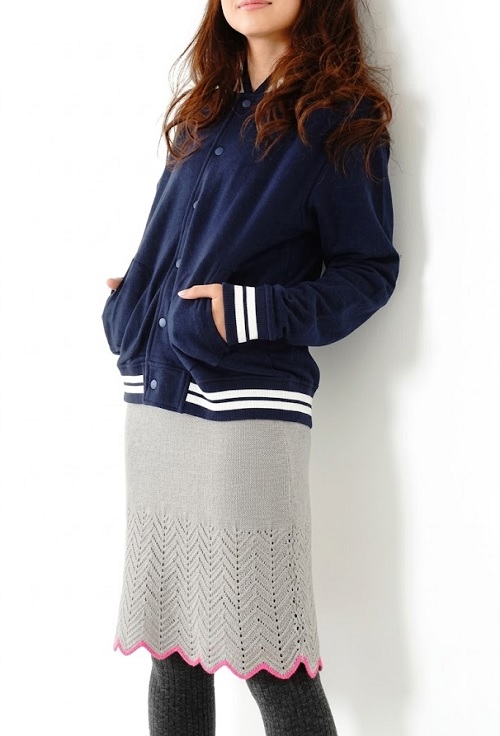 tricot skirt