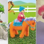 Knitted horse and ponies free patterns