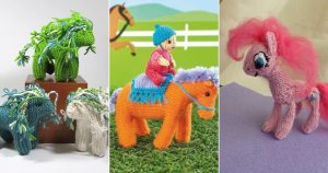 Knitted horse and ponies free patterns
