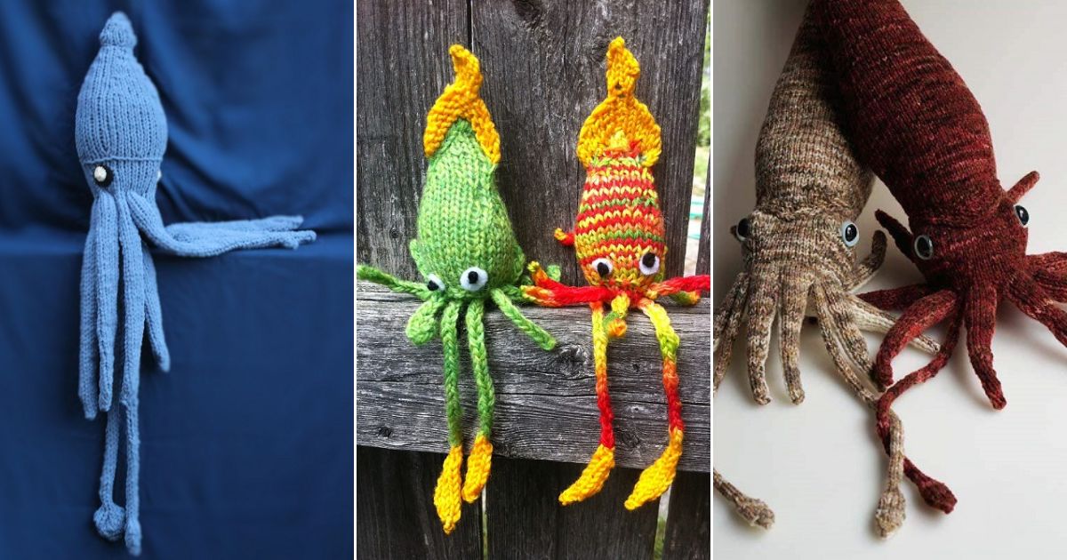 knitted squids