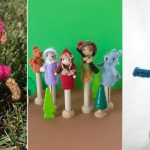 pocket puppet doll knitting