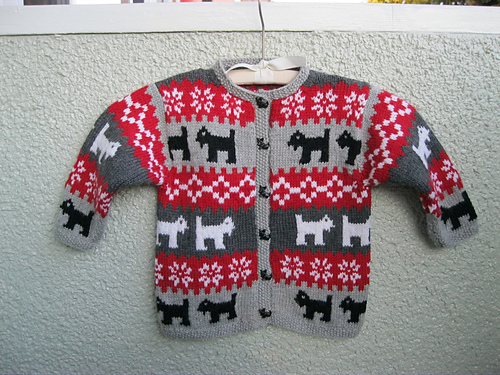 Knitting Baby Sweater pattern 3