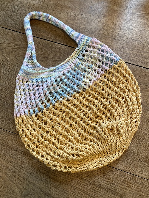 Knitted hand Bag Pattern 3