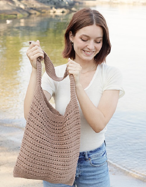 Knitted Satchel Bag Pattern 2