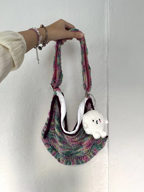 Knitted Satchel Bag Pattern 3