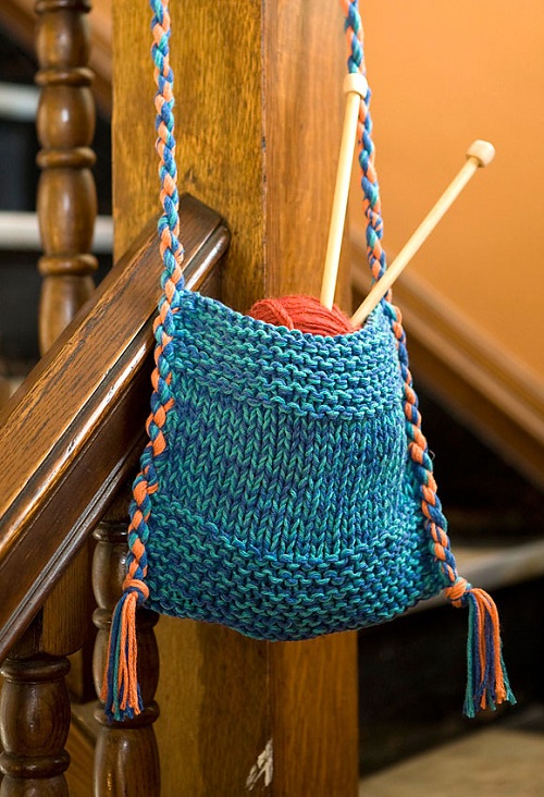 Knitted tote Bag Pattern