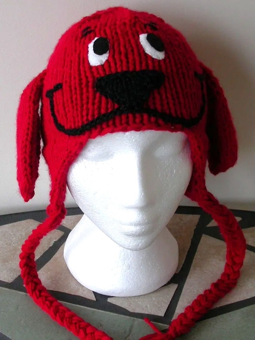 Knitted Animal Hat for baby