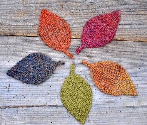Knitted Leaves Patterns