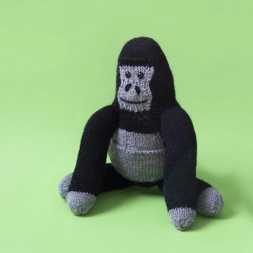 Knitted Gorilla Free Patterns 2