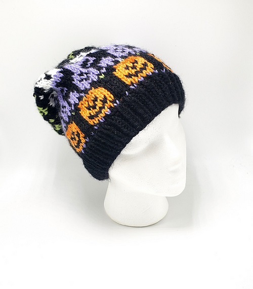 Knitted Halloween Hat 2