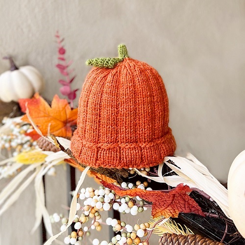 Knitted Halloween Hat 3