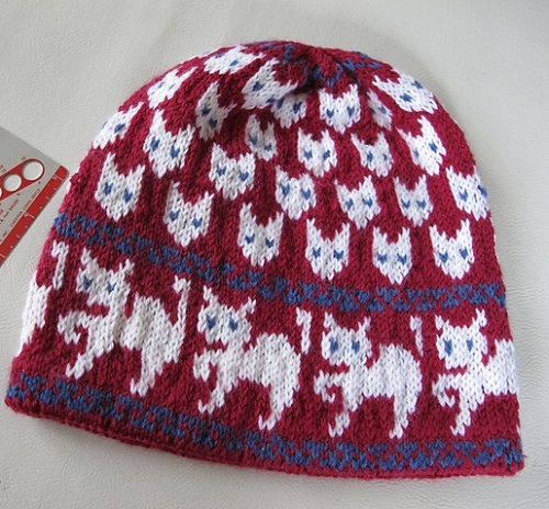 Knitted Halloween Hat free pattern