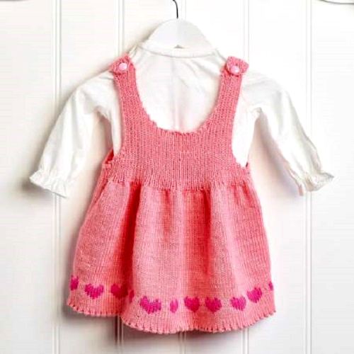 Knitted Pinafore Dress Patterns 2