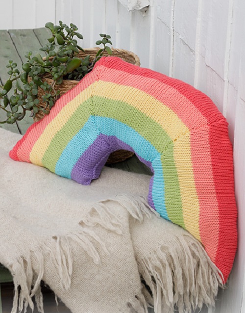 Knitted Pillow free Patterns