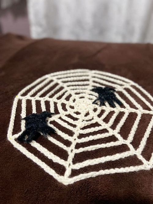 Knitted halloween Coaster 2